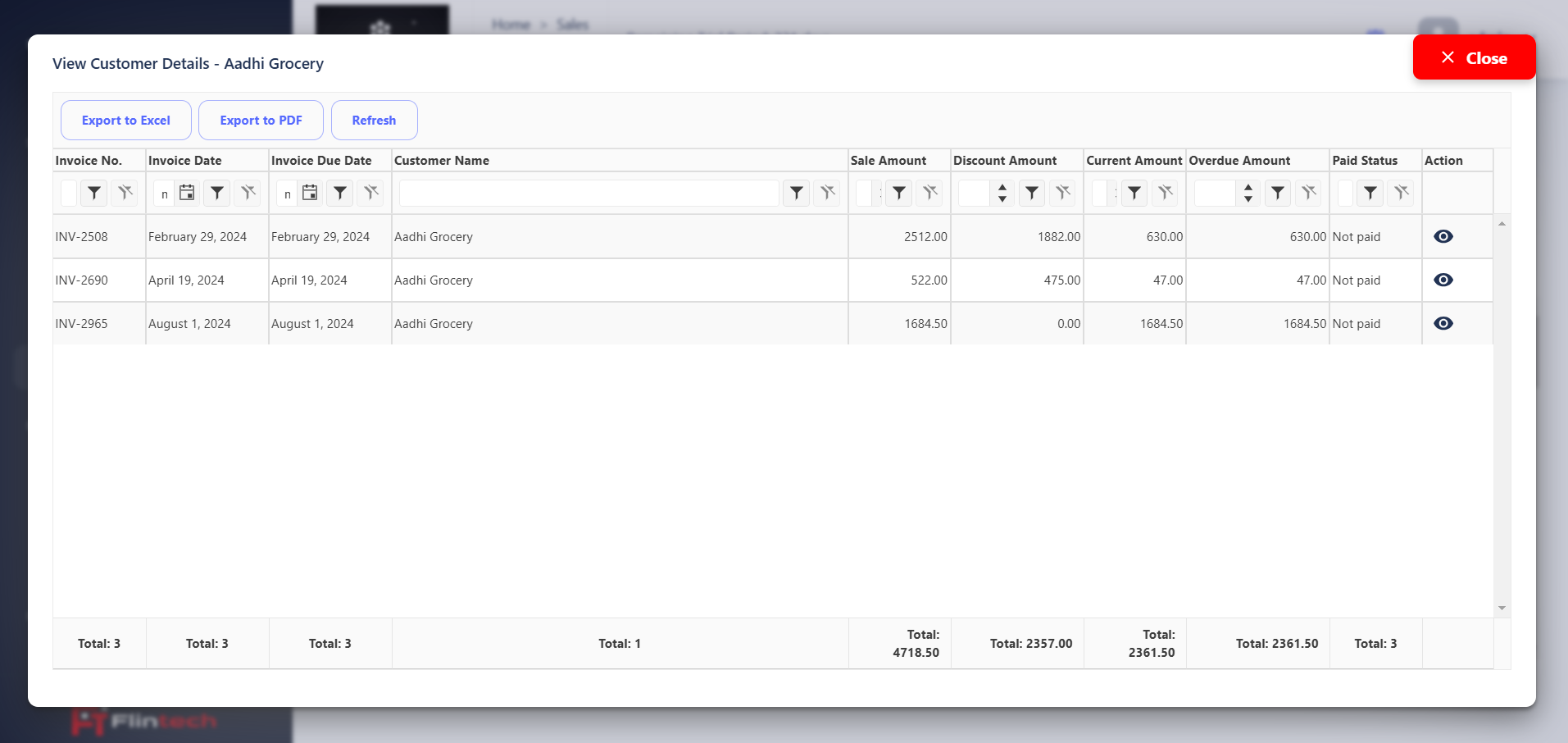 Growth Inventory Dashboard 1